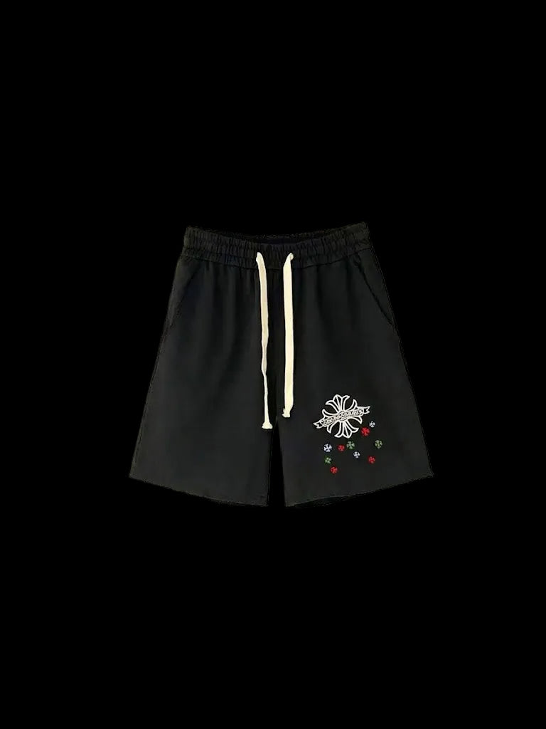 Chrome Hearts Shorts (Multicolored Cross)