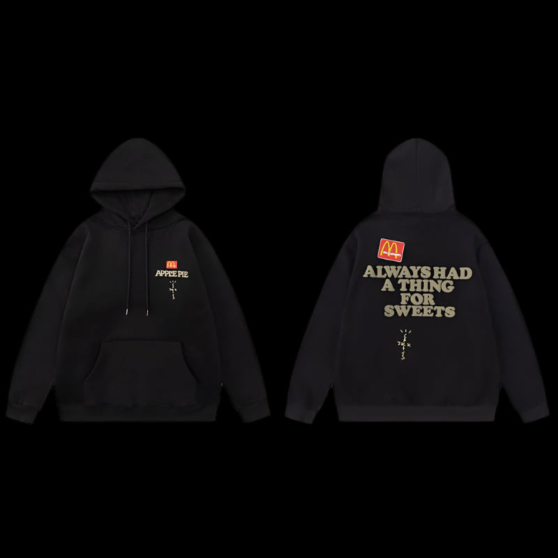 Cactus Jack X McDonalds Hoodie Black