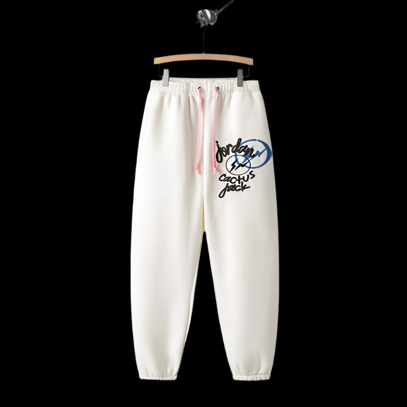 Cactus Jack X Jordan White Pants