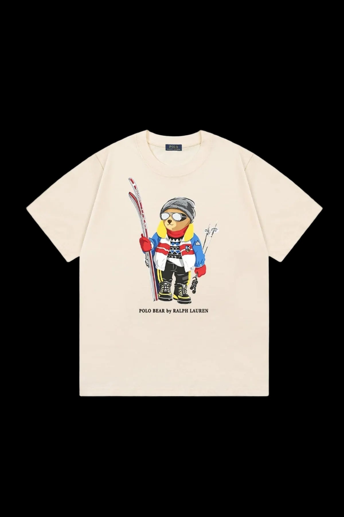 Polo Ralph Lauren "Ski Portrait" T-shirt (Cream)