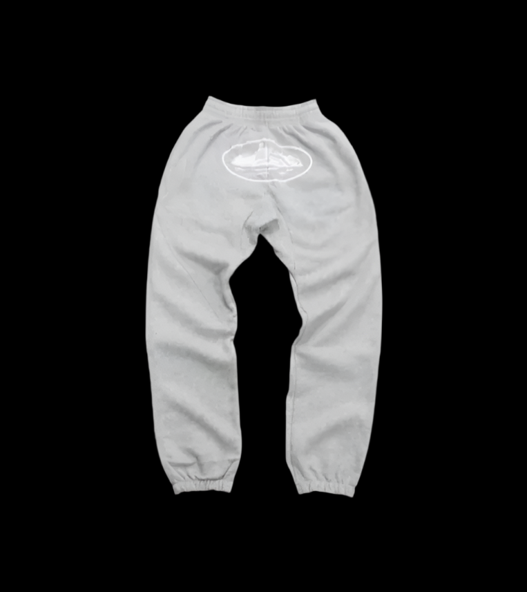 Corteiz Alcatraz Grey Hoodie Set