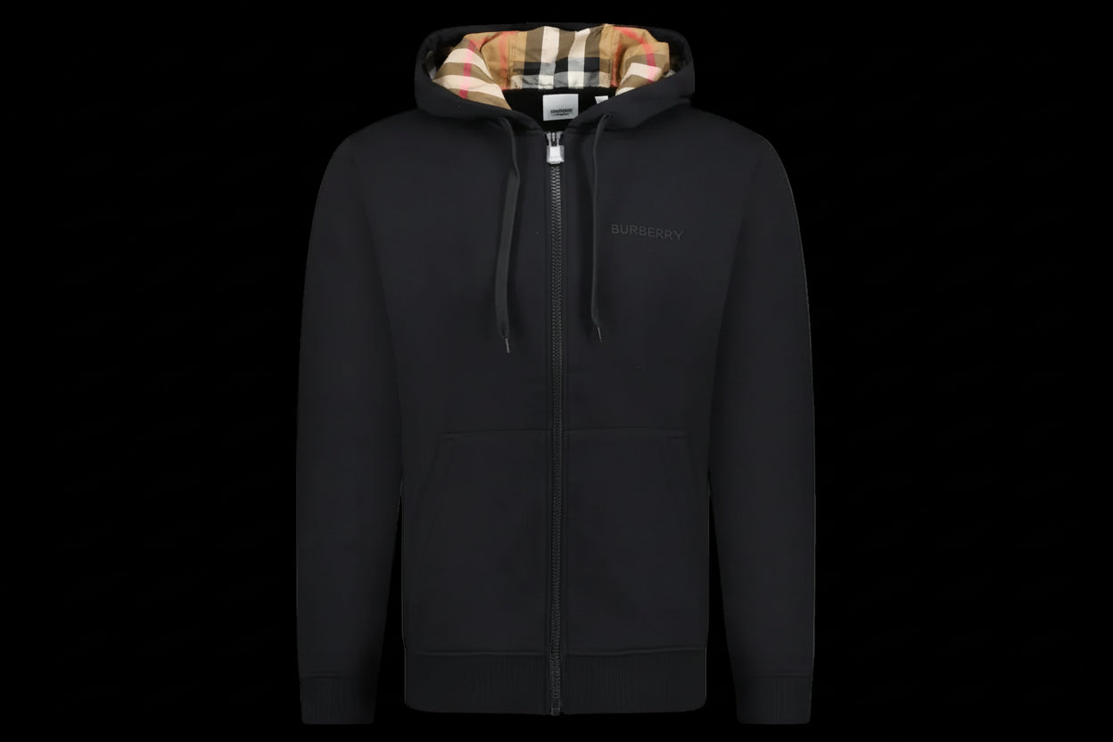 Burberry Zip Up Black
