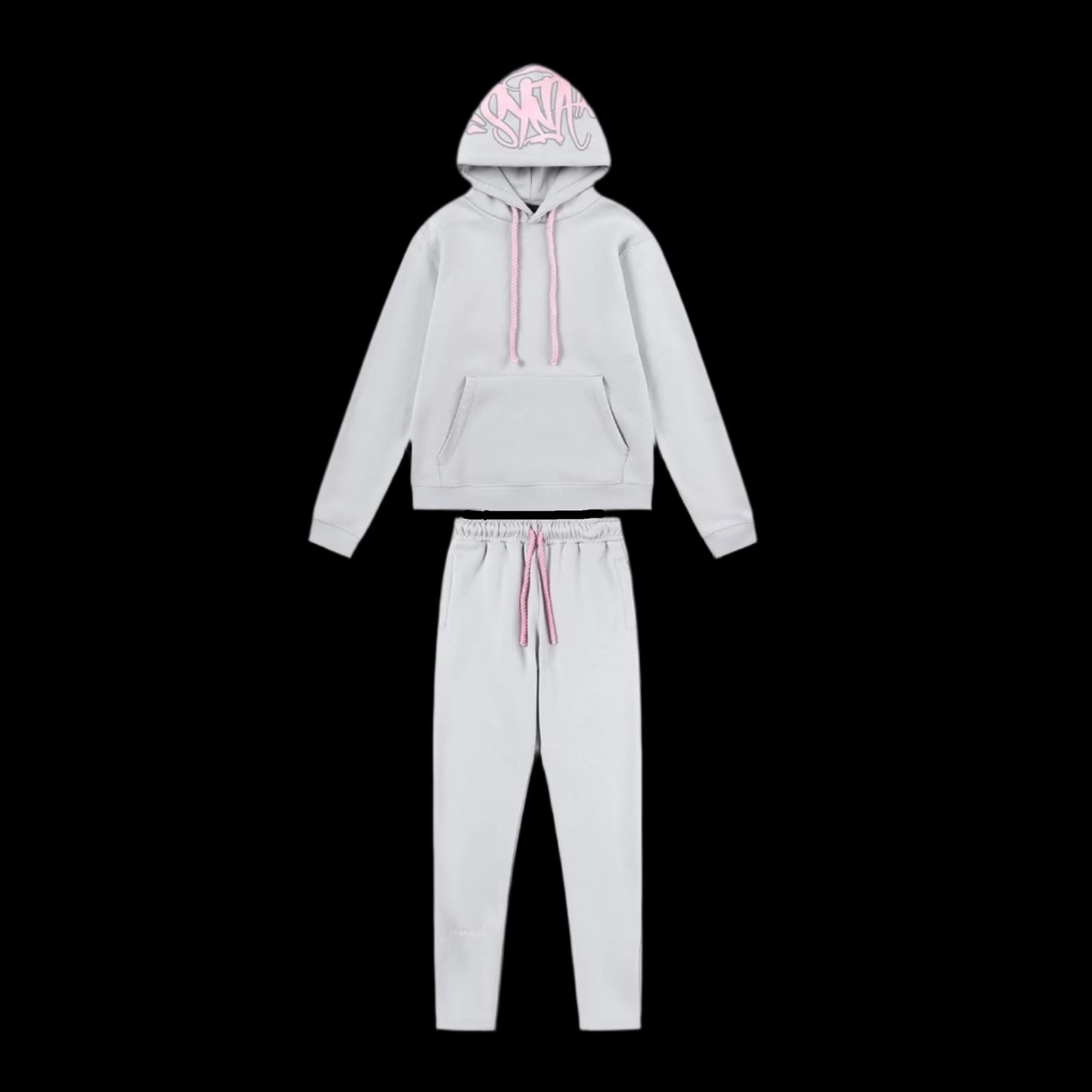 SynaWorld Tracksuit White & Pink