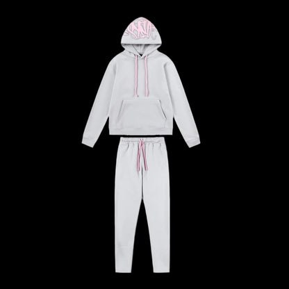 SynaWorld Tracksuit White & Pink