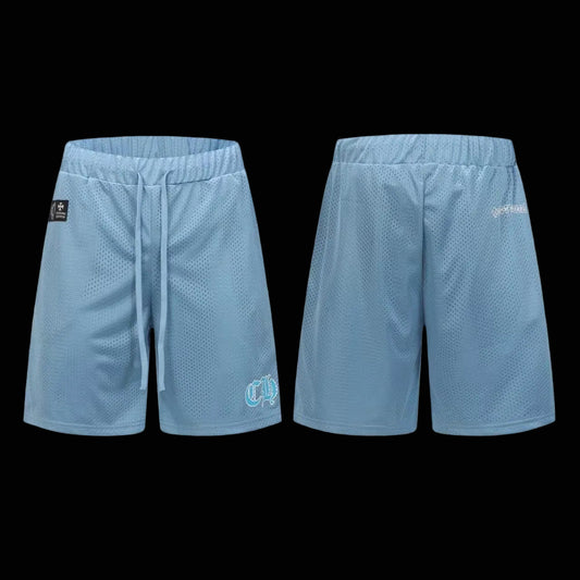 Chrome Heart Shorts Blue