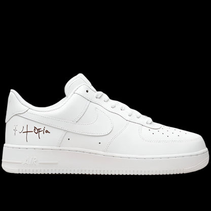 Cactus Jack & Utopia X Nike Air Force 1 White