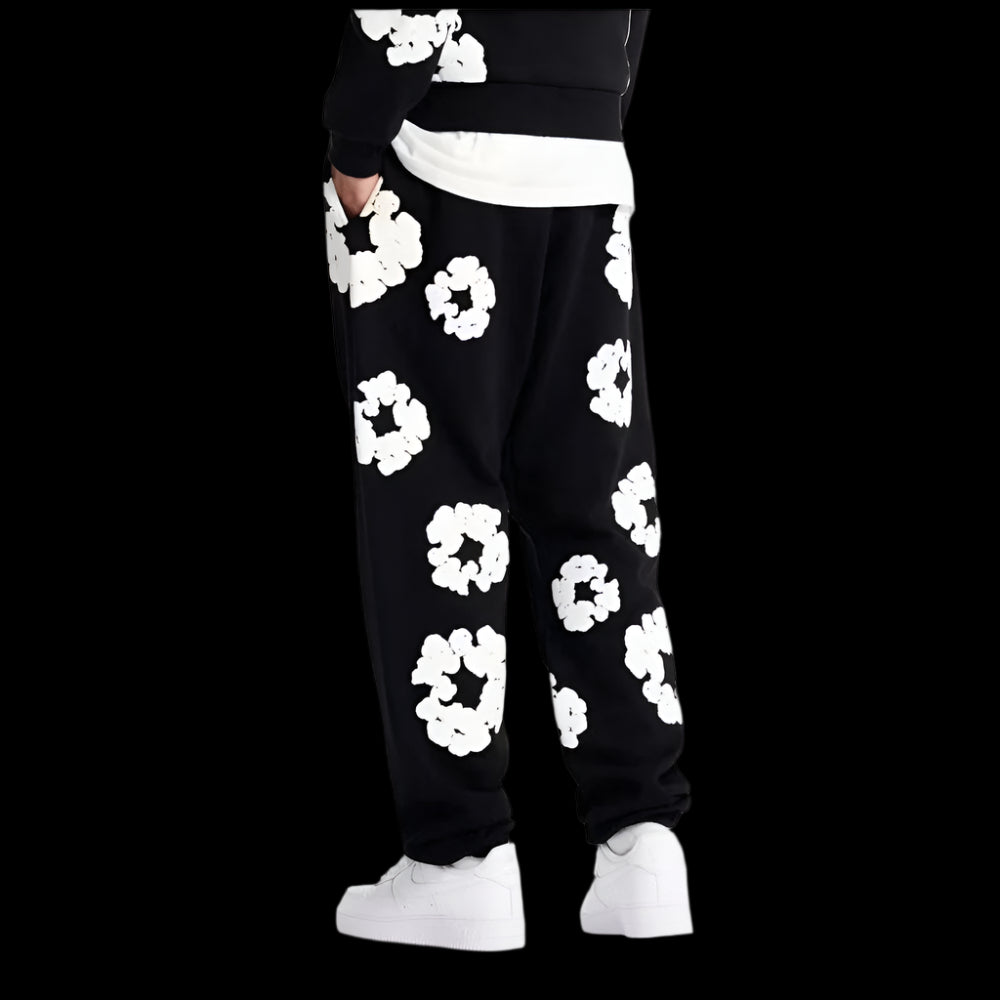 Denim Tears Sweatpants Black&White