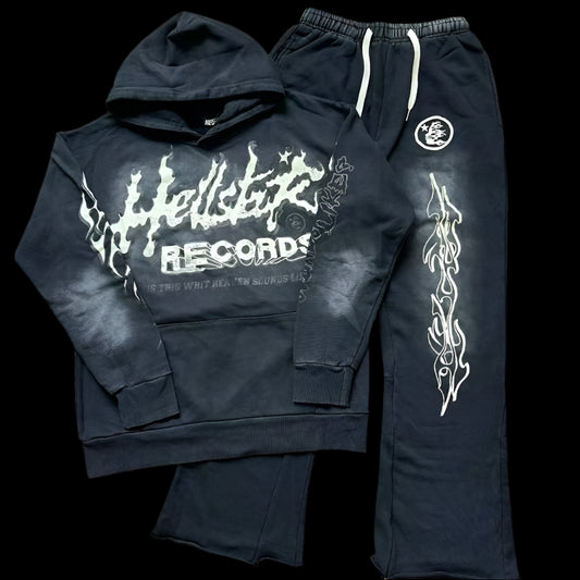 Hellstar Tracksuit Set Black