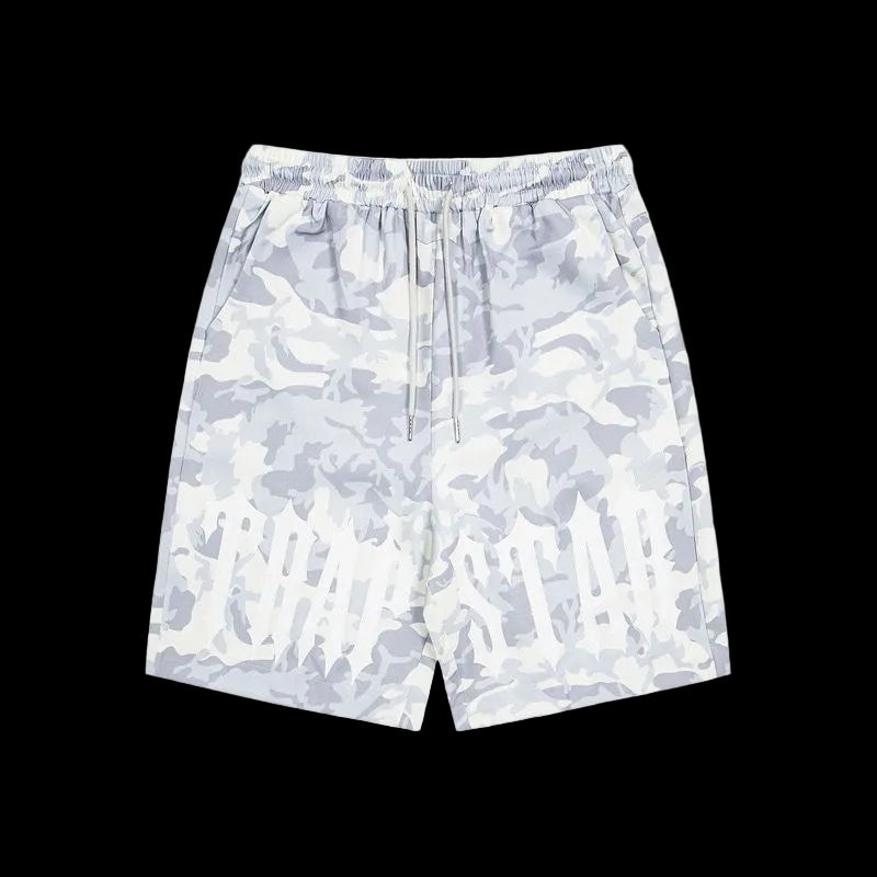Trapstar Shorts (White Camo)