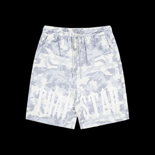 Trapstar Shorts (White Camo)
