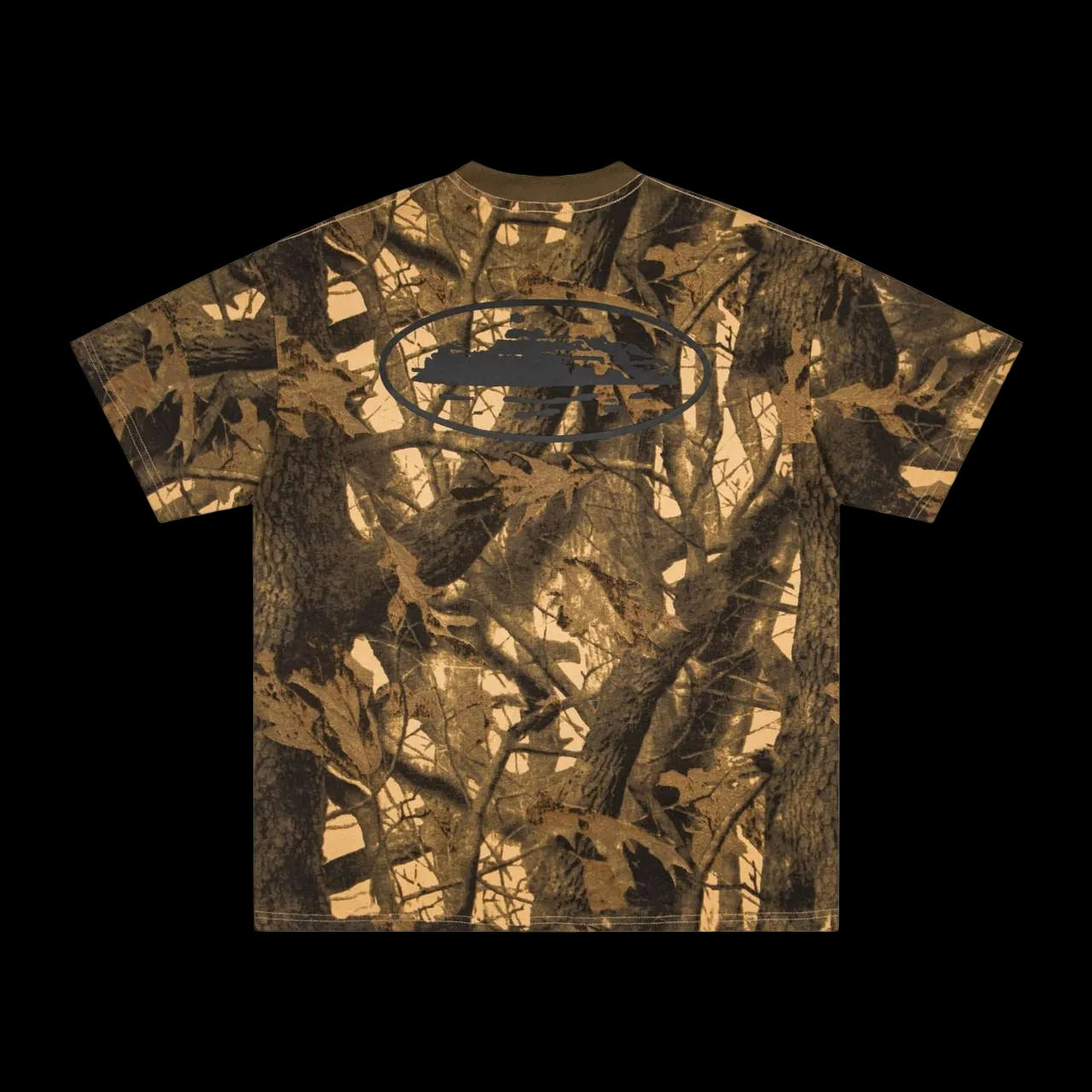 Corteiz Island Print T-shirt (Gray)