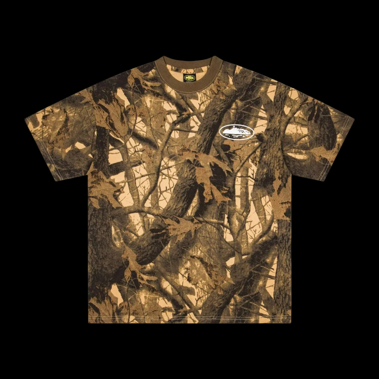 Corteiz Island Print T-shirt (White)