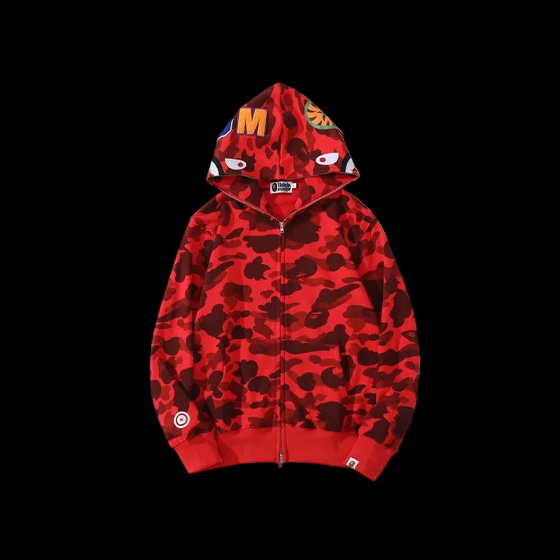 Bape Hoodie (Red)