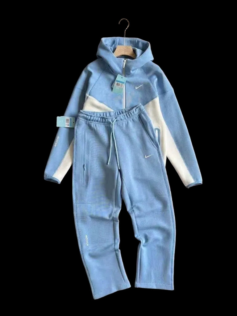 Nike Nocta Set (Sky Blue & White)