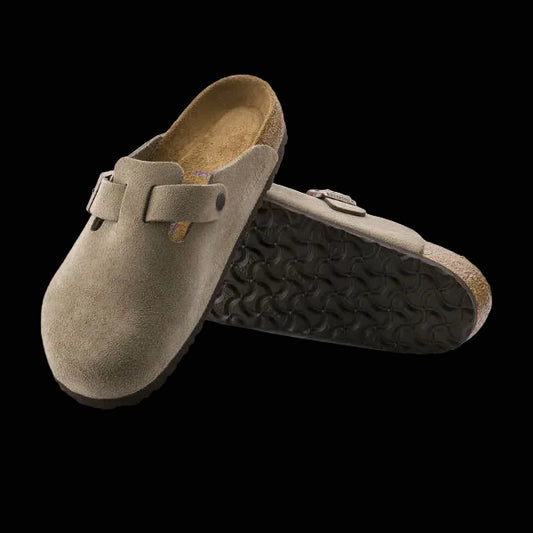 Birkenstock Boston Soft Footbed Taupe