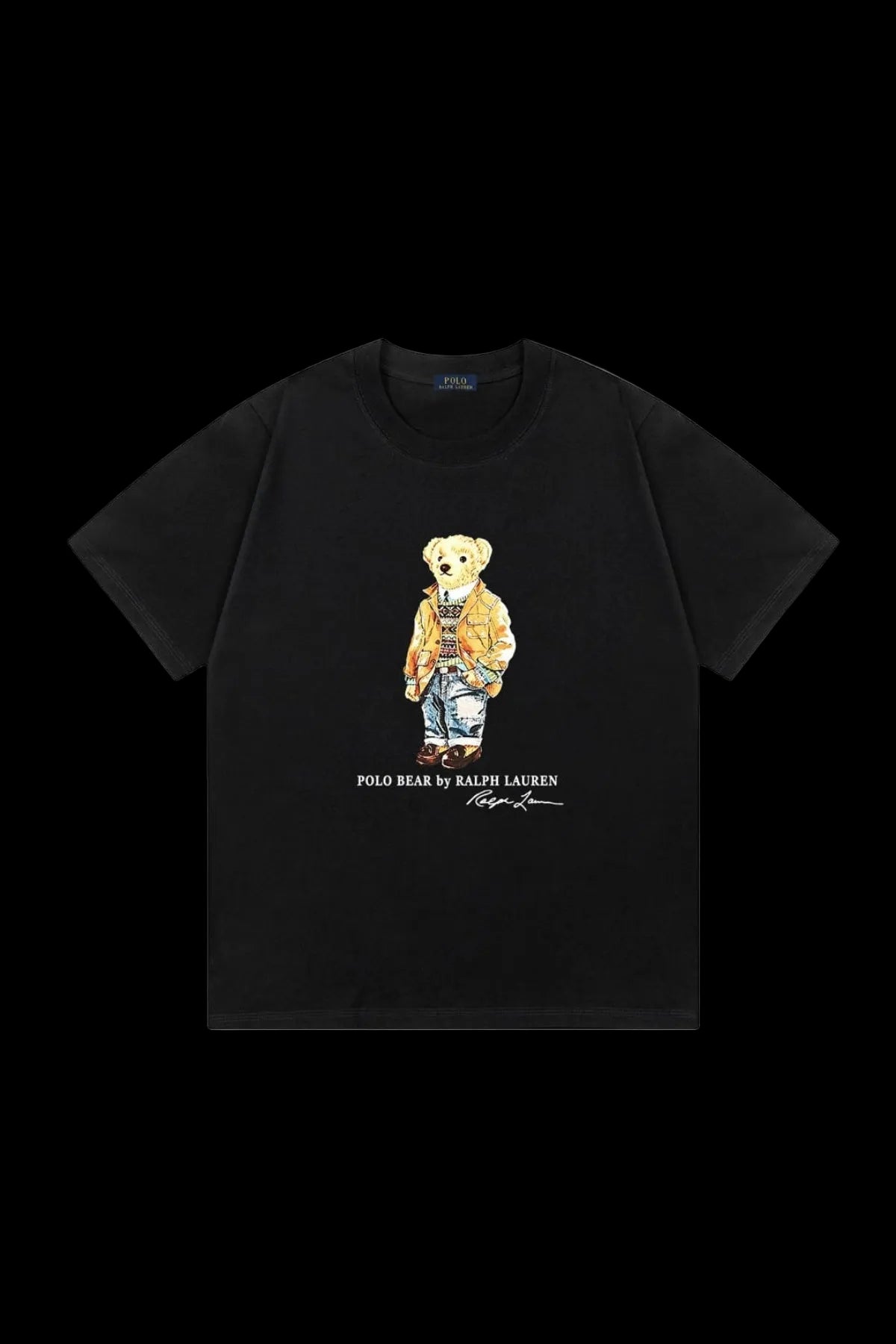 Polo Ralph Lauren "Utility Jacket & Denim" Bear T-shirt (Black)