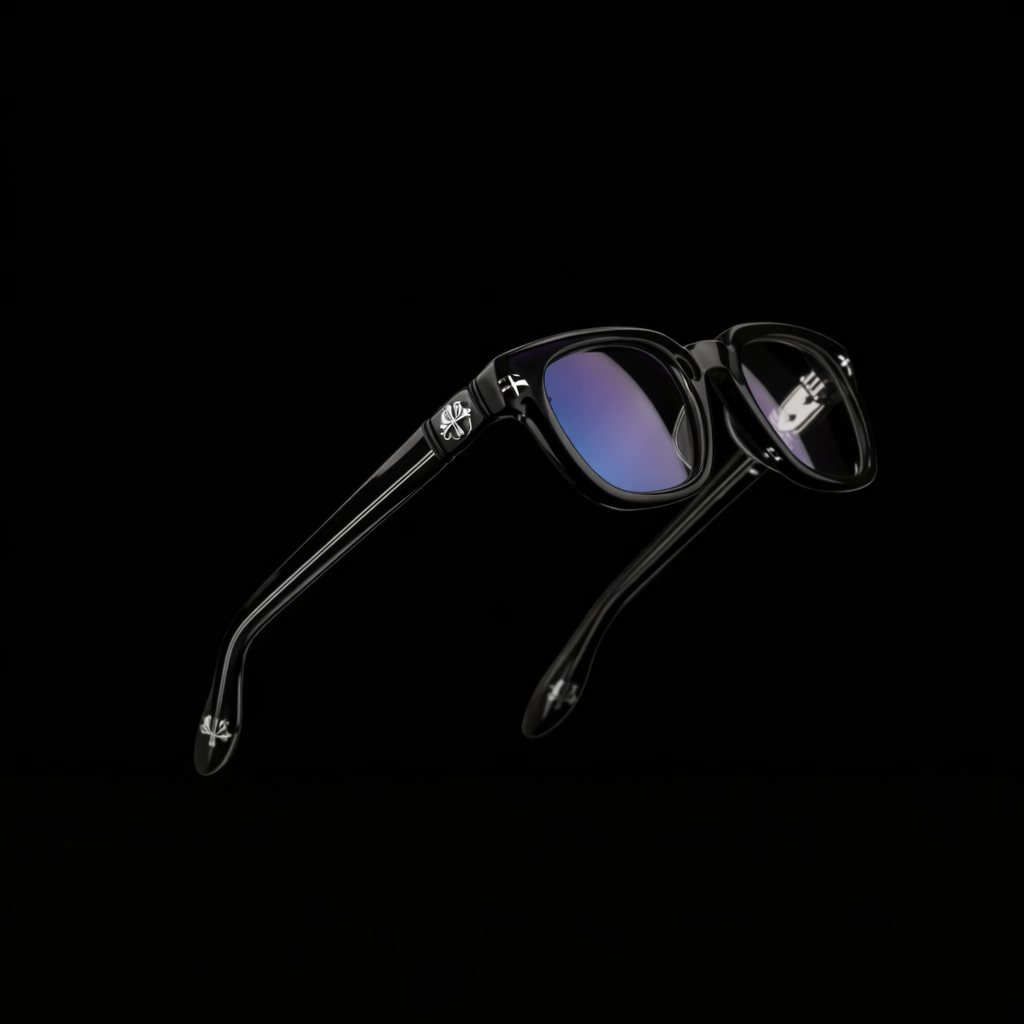 Chrome Heart Eyeglasses Black