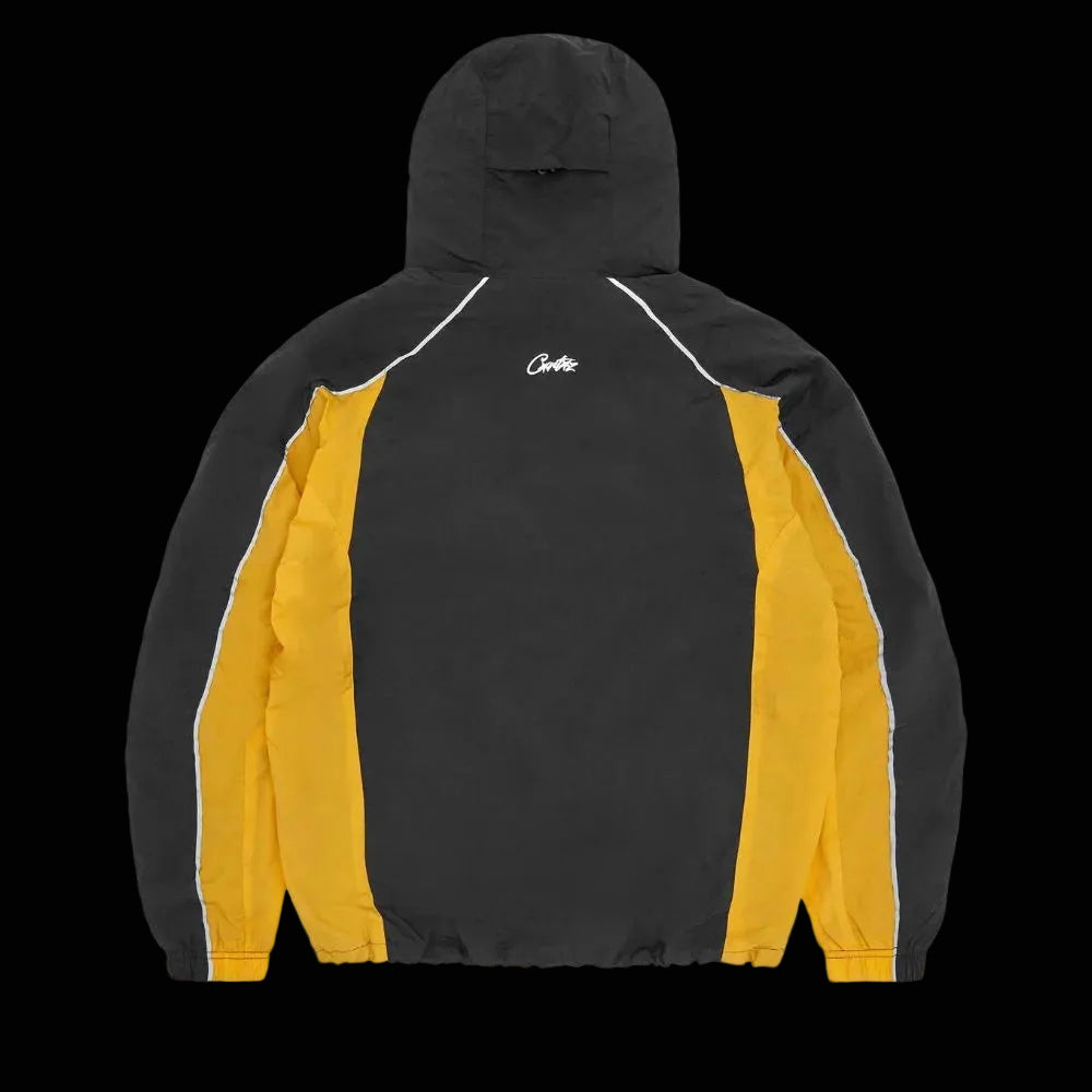 Corteiz Spring Jacket Black & Yellow