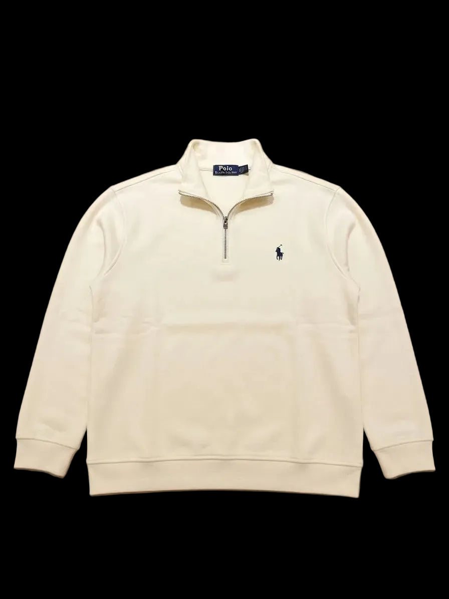Ralph Lauren Quarter Zip White